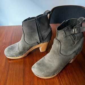 No 6 Clog Boots